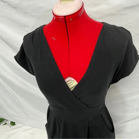 Pure Alfred sung midi black wasit belt dress - Picture 2 of 13